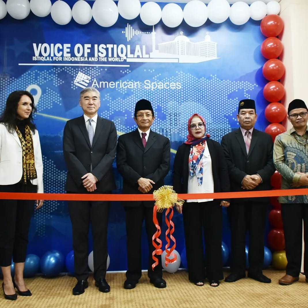 Peresmian The Voice of Istiqlal sekaligus dibukanya American Space VOIST pertama di Masjid Nasional Indonesia di Seluruh Dunia